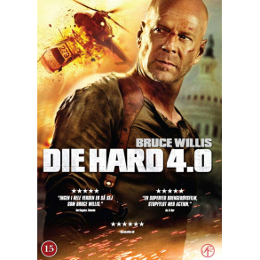 BRUGT som ny - Die Hard 4.0 - DVD  