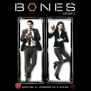 BRUGT som ny - Bones S�son 2 - 6-disc - DVD