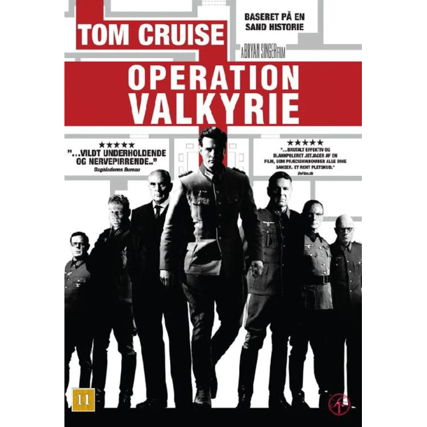 BRUGT som ny - Operation Valkyrie - 2 disc - DVD 
