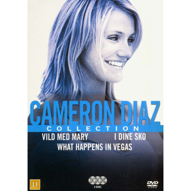 Cameron Diaz Collection (3 film) # DVD Vild med Mary, I dine sko, What happens in Vegas