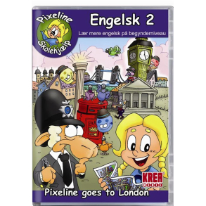 BRUGT SOM NYT - Pixeline - Engelsk 2 - Pixeline Goes to London - PC 