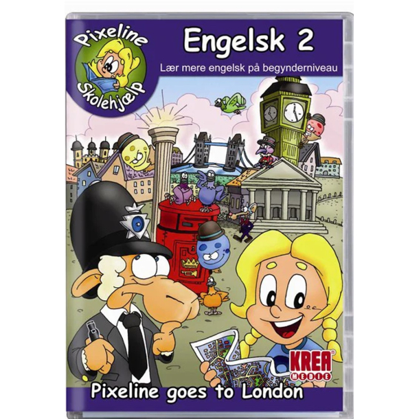 BRUGT SOM NYT - Pixeline - Engelsk 2 - Pixeline Goes to London - PC 