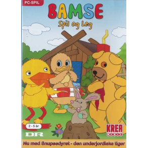 BRUGT SOM NYT - Bamse Spil og Leg Spil-pc PC 