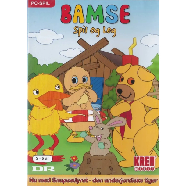 BRUGT SOM NYT - Bamse Spil og Leg Spil-pc PC 