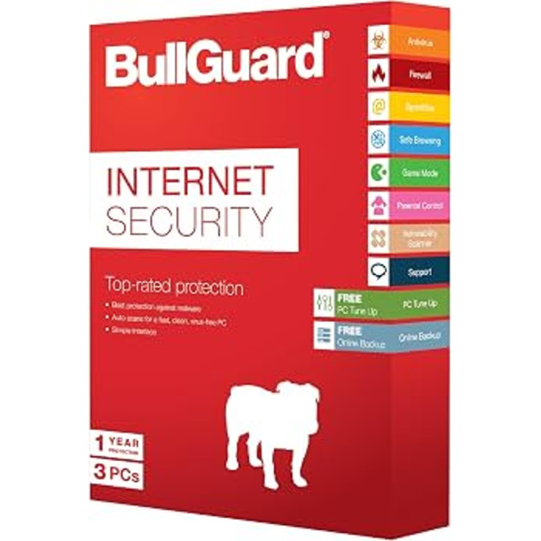 BullGuard BG1407 Internet Security Antivirus Antivirus software retail