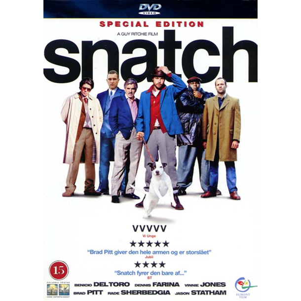 BRUGT som ny -  Snatch - DVD  