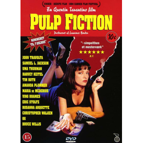 BRUGT som ny - Pulp Fiction DVD 