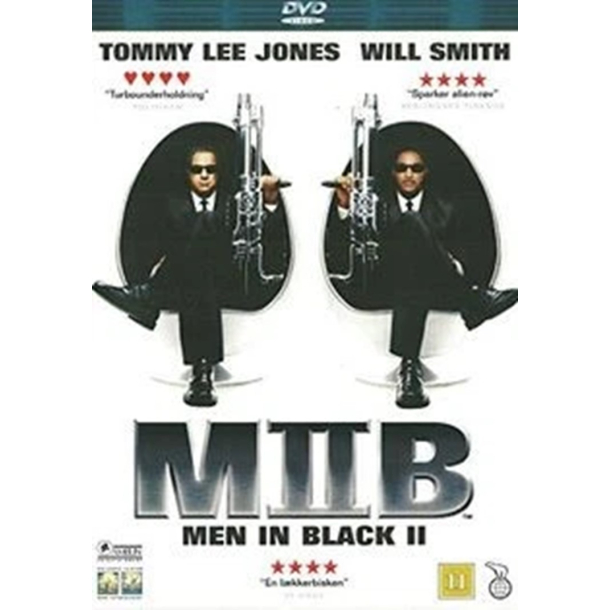 BRUGT som ny - Men In Black 2 DVD 