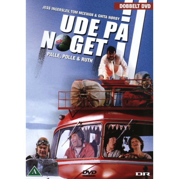 BRUGT som ny - Ude p� noget: Palle, Polle &amp; Ruth (2-disc) DVD 