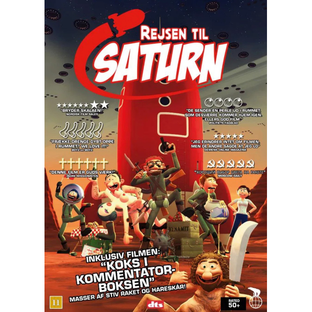 BRUGT som ny - Rejsen til Saturn - DVD  