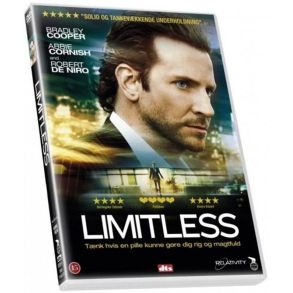 BRUGT som ny -  LIMITLESS - DVD  