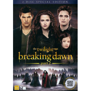BRUGT som ny - The: Breaking Dawn - Part 2 DVD 2 disc 
