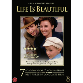 BRUGT som ny - Livet er Smukt- Life Is Beautiful -DVD  