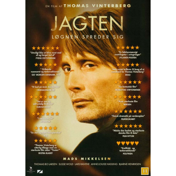 BRUGT som ny Jagten (Thomas Vinterberg) - DVD