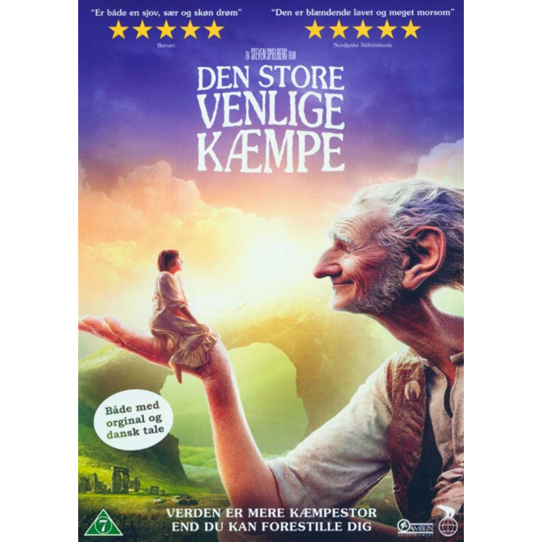 BRUGT som ny - Den store venlige k�mpe- The BFG -DVD  