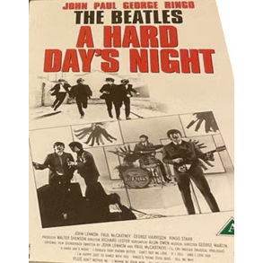 BRUGT SOM NY - A Hard Days Night (1964) - VHS