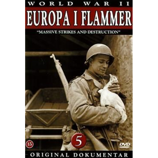 BRUGT som ny - Europa I Flammer 5 - Massive strikes and destruction DVD