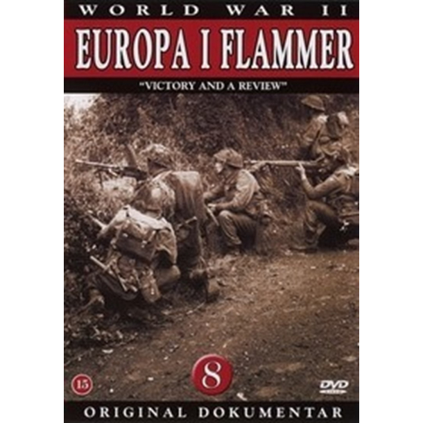 BRUGT som ny - Europa I Flammer 8 - Victory and a Review DVD
