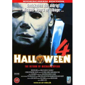 BRUGT som ny Halloween 4 The Return Of Michael Myers (1988) - DVD 
