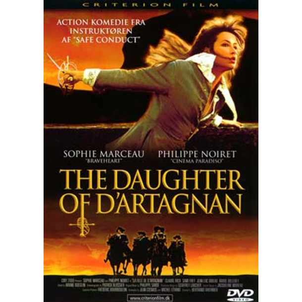 BRUGT som ny D'Artagnans datter - The Daughter of d'Artagnan - La Fille de d'Artagnan - DVD