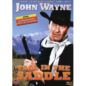 BRUGT som ny - Tall in the Saddle (John Wayne) DVD