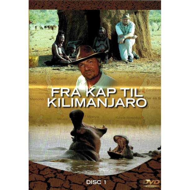 BRUGT som ny - Fra Kap til Kilimanjaro, disc 1 DVD