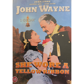 BRUGT som ny She Wore a Yellow Ribbon 1949 - DVD - danske tekster