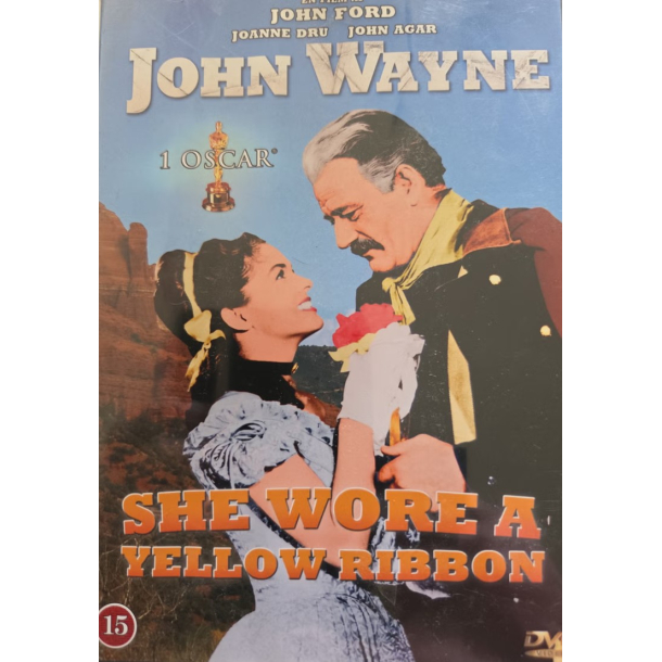 BRUGT som ny She Wore a Yellow Ribbon 1949 - DVD - danske tekster