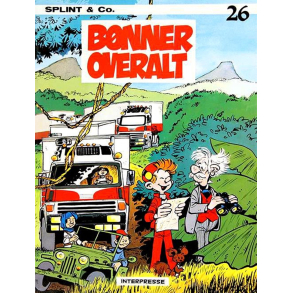 BRUGT RIMELIG STAND Kasseret Biblioteksbog - Splint & Co. Nr. 26 B�nner overalt