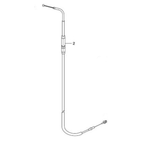 Hyosung 58300HP8900 GASKABEL KOMPLET CABLE ASSY THROTTLE YL3393 HYOSUNG ATV TE450