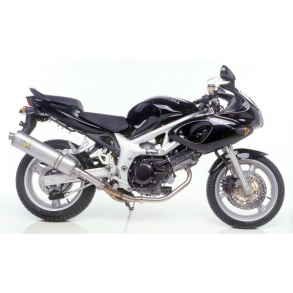 LeoVince Oval Slip-on Potter EC-approved ALU. SUZ. SV650 99-02