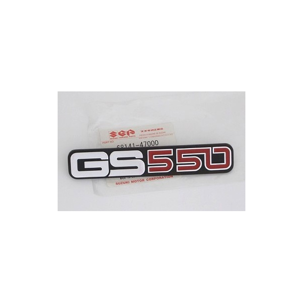 SUZUKI 6814147000 68141-47000 EMBLEM,FRAME COVER GS550 GS550E