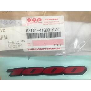 SUZUKI 6816141G00CVZ 68161-41G00-CVZ EMBLEM,1000 GSXR1000 2005-2008