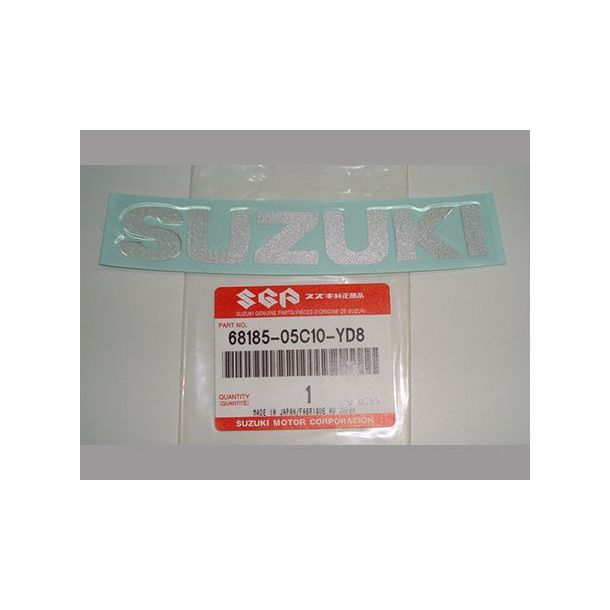 SUZUKI 6818505C10YD8 68185-05C10-YD8 EMBLEM,SUZUKI GSX600F GSX750F 1998-2006