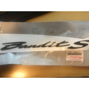 SUZUKI 6828138G00CTF 68281-38G00-CTF EMBLEM,COWLING BODY SIDE,L 2006 GSF650(N)(S)(NA)(SA) BANDIT
