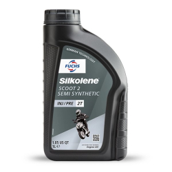 SILKOLENE SCOOT 2 1L-SUPER LOW-SMOKE SEMI SYNT MC-Syn Technology-clean burn - LowSmoke