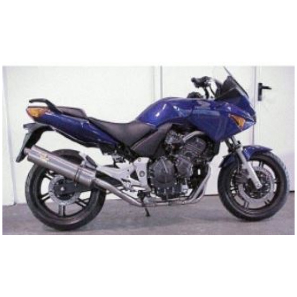 LeoVince Oval Slip-on Potte EC-approved ALU. CBF600S/N 04-10