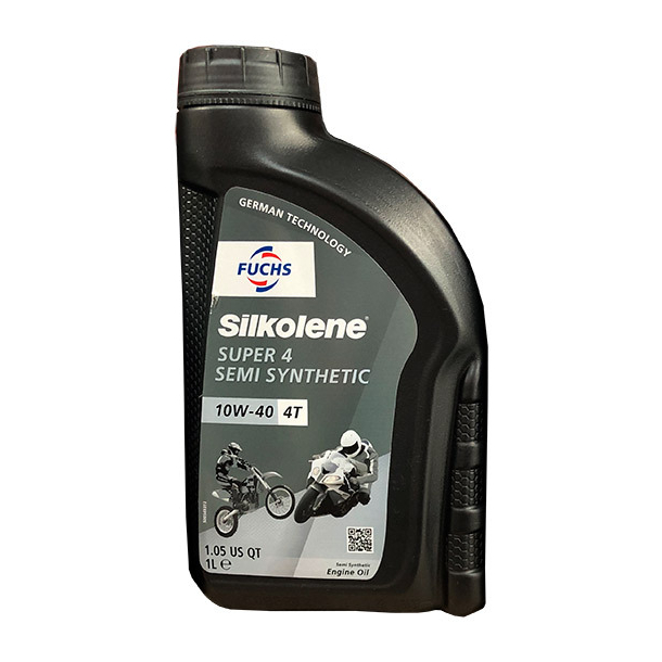 SILKOLENE SUPER 4 10W/40. 1L Semi-synthetic