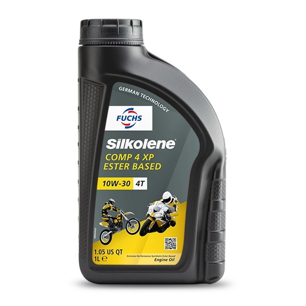 Silkolene COMP 4 10W/30. 1L SYNTHETIC ESTER BASED - API SL JASO MA2 Comp 4 10W-30