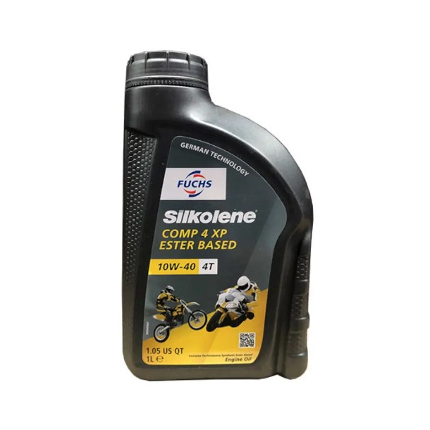 SILKOLENE COMP 4 10W/40. 1L SYNTHETIC ESTER BASED - API SL JASO MA2