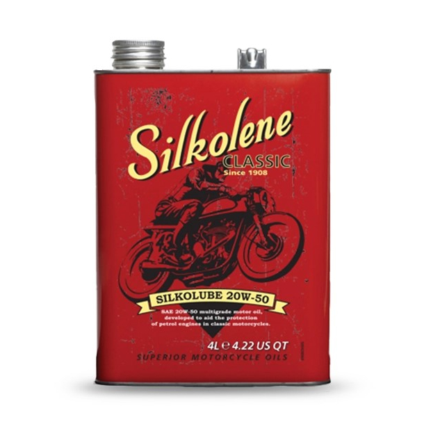 SILKOLENE SILKOLUBE 20W/50 4.L- CLASSIC Classic SAE20W/50 Multigrade -API SF MINERAL BASED