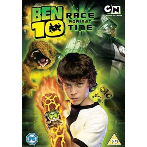 BRUGT SOM NY - Ben 10 - Race Against Time - DVD (ENGELSK ikke dansk tale eller tekst)