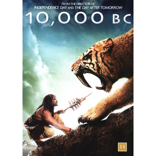 BRUGT som ny - 10,000 BC DVD 