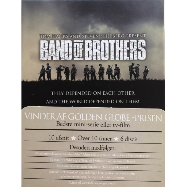 BRUGT som ny Band Of Brothers box 6 disc - DVD