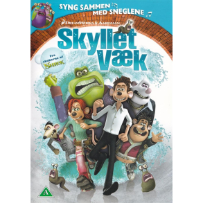BRUGT som ny - Skyllet V�k - Flushed Away  DVD