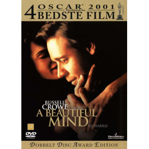 BRUGT som ny - ET SMUKT SIND A Beautiful Mind DVD 2 disc Award Edition