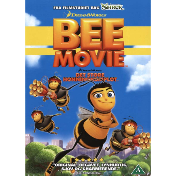 BRUGT som ny - Bee Movie Det store honningkomplot - DVD  