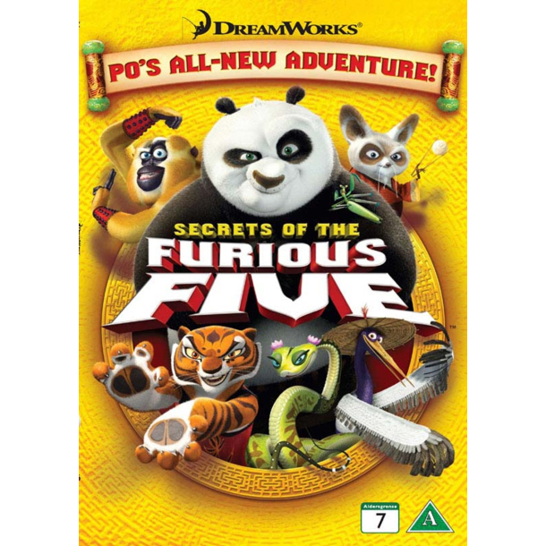 BRUGT som ny - Kung Fu Panda: Secrets of the Furious Five