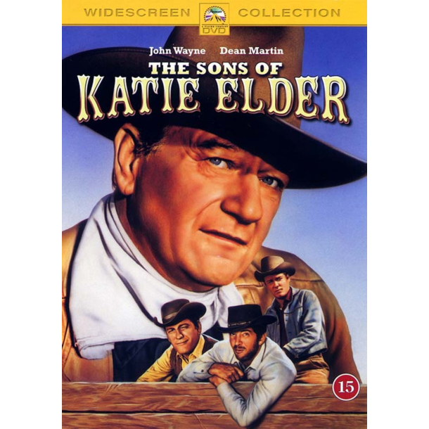 BRUGT som ny - The Sons of Katie Elder (1965) - DVD John Wayne