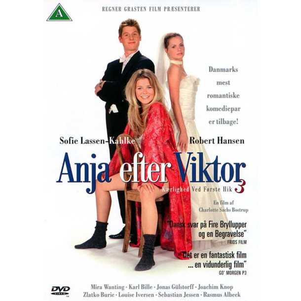 BRUGT som ny - Anja efter Viktor - K�rlighed ved f�rste hik 3 - DVD  